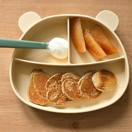 Banános-zabpelyhes lepény