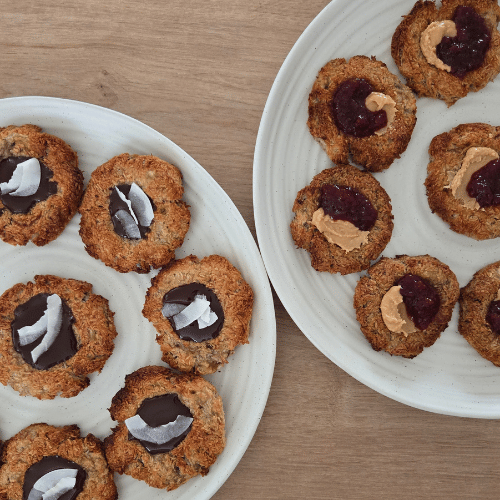 Gyors banános zabpelyhes süti